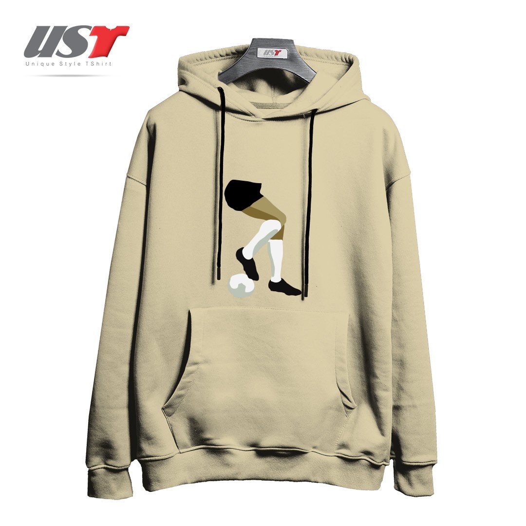 طرح FOOTBALL DRAG BACK هودی اورسایزرنگ نخودی