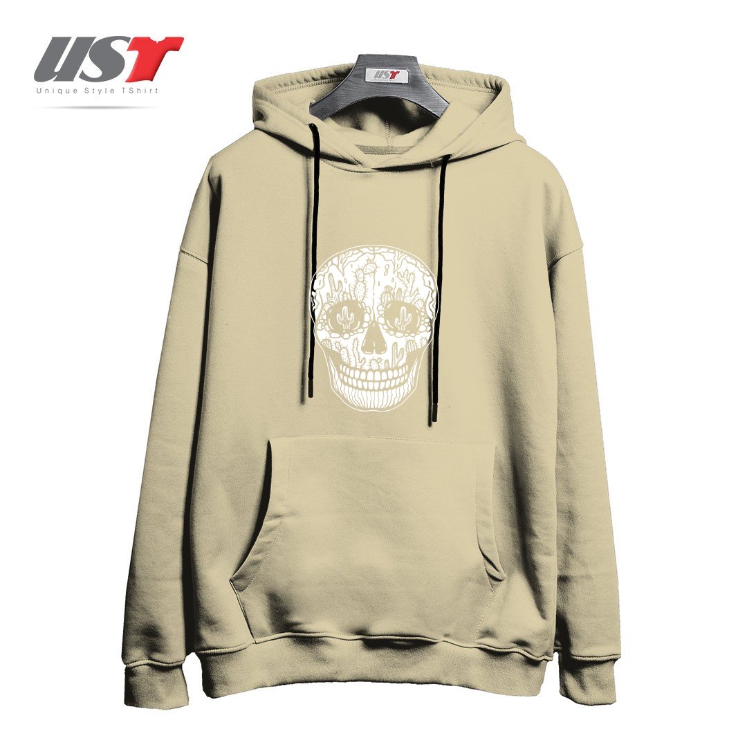 طرح CACTI SKULL (WHITE)