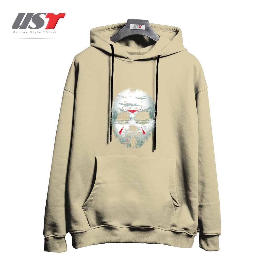 طرح FRIDAY NIGHT TERROR هودی اورسایزرنگ نخودی