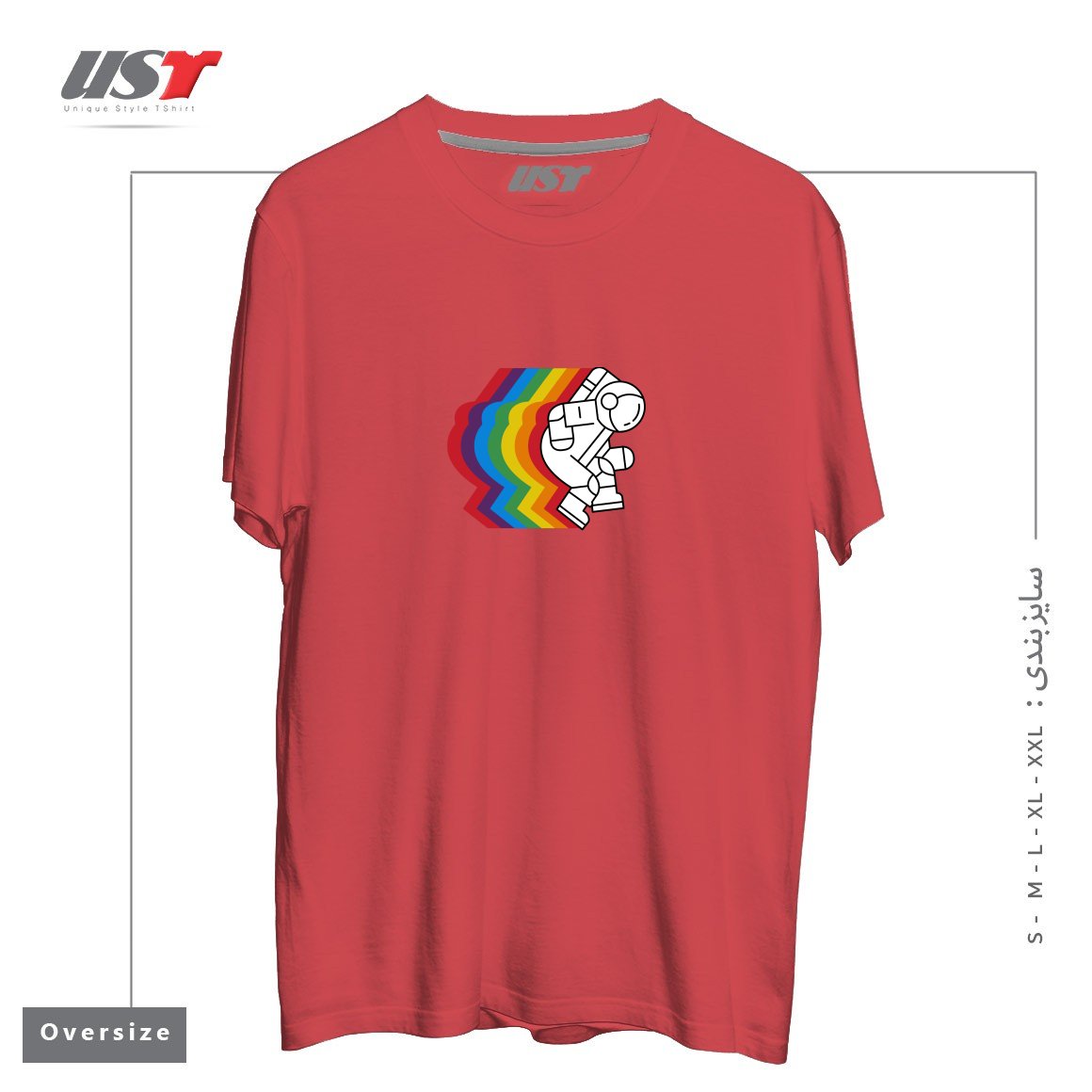 طرح SPACE DANCE تیشرت اورسایزرنگ ماتیکی