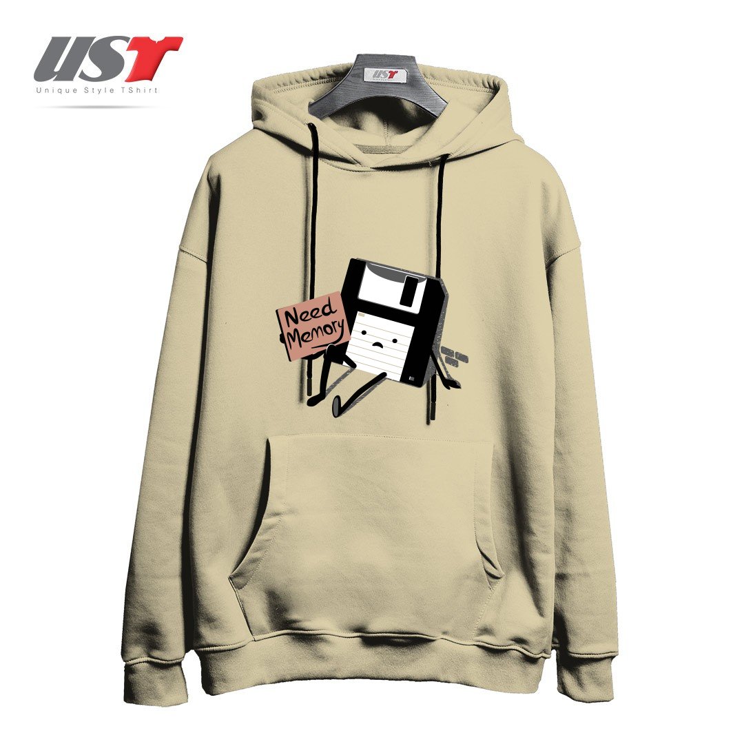 طرح NEED MEMORY هودی اورسایزرنگ نخودی