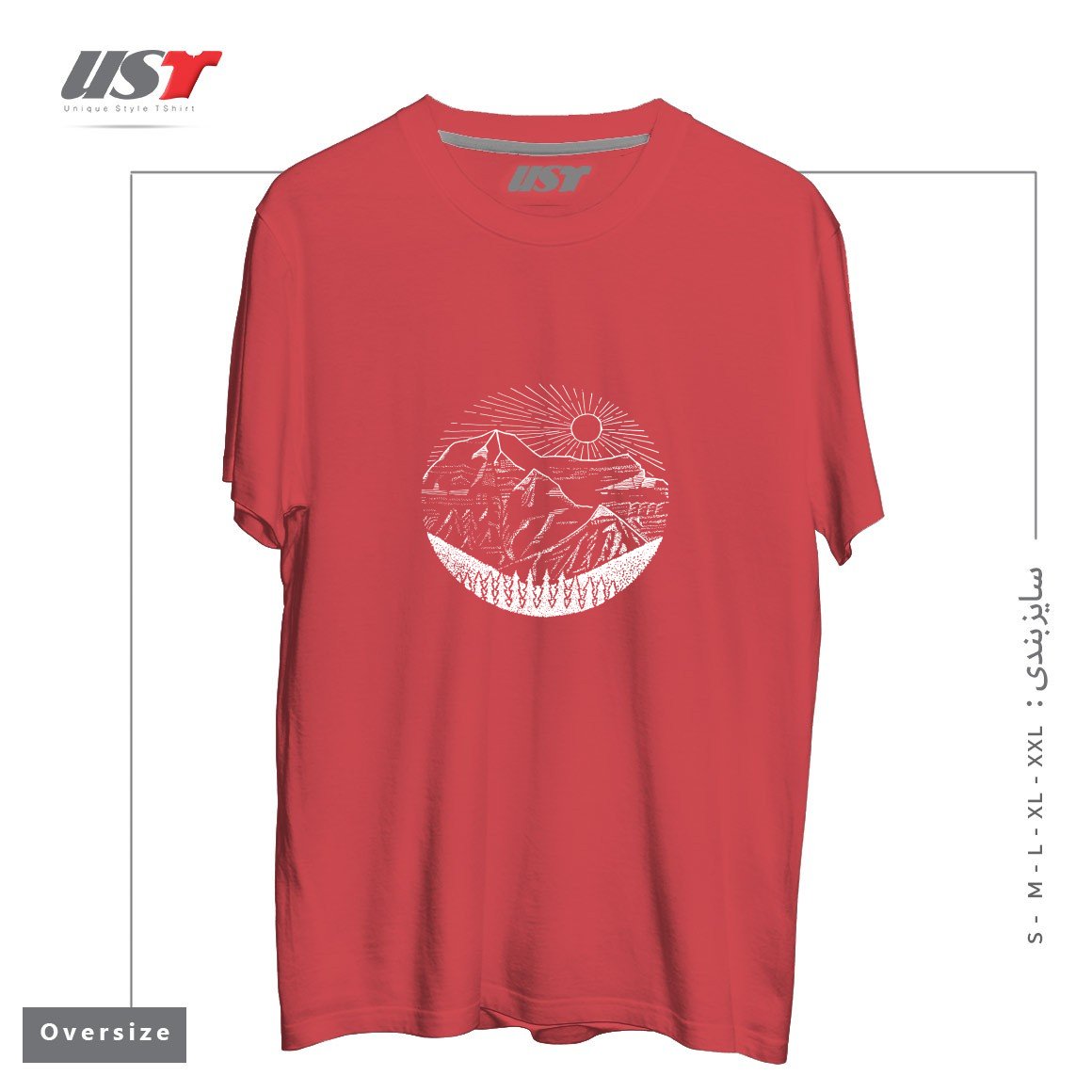 تیشرت اورسایز طرح MOUNT ROBSON24561