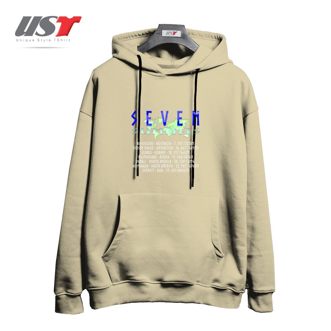 هودی اورسایز طرح SEVEN SUMMITS