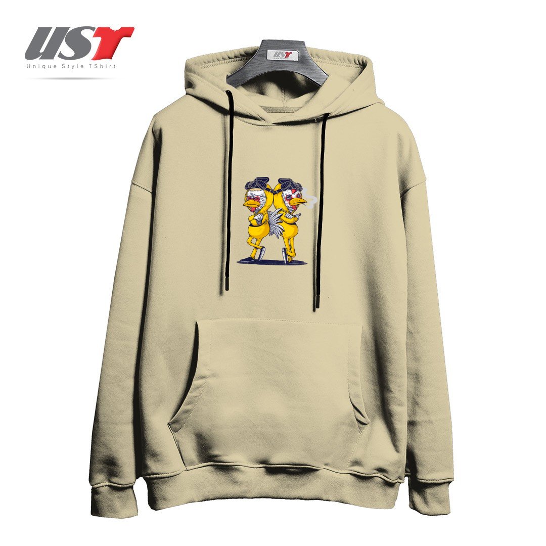 طرح POLLOS هودی اورسایزرنگ نخودی