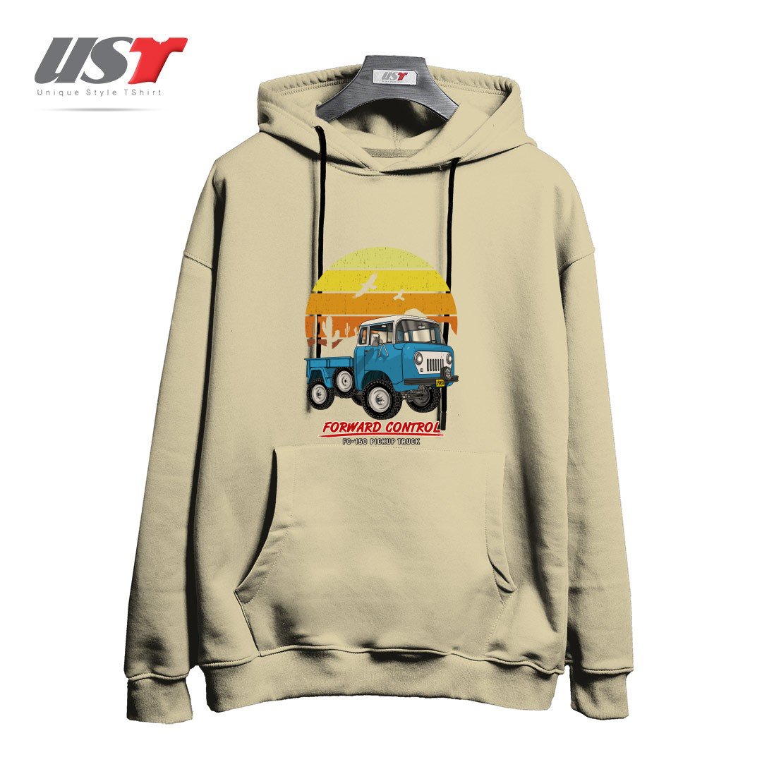 طرح FORWARD CONTROL PICUP TRUCK FC-150 هودی اورسایزرنگ نخودی