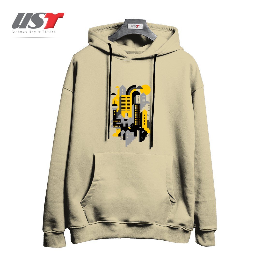 هودی اورسایز طرح CITY