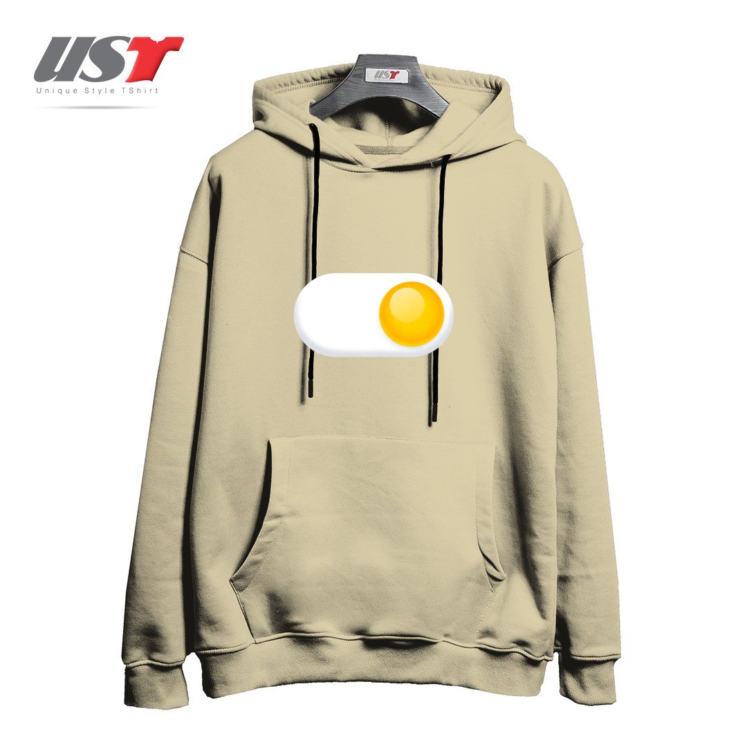 هودی اورسایز طرح EGG ME ON2