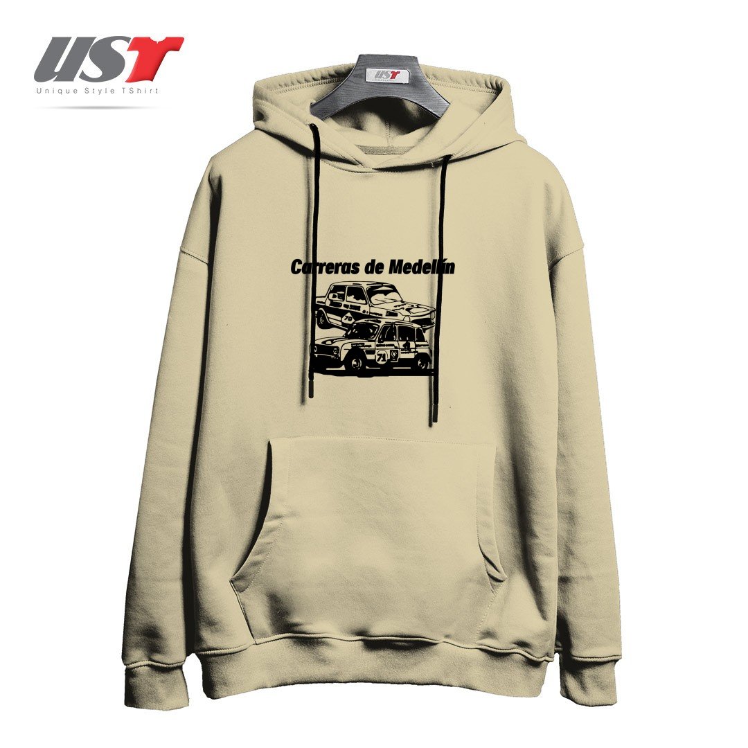 طرح CARRERAS DE MEDELLIN هودی اورسایزرنگ نخودی
