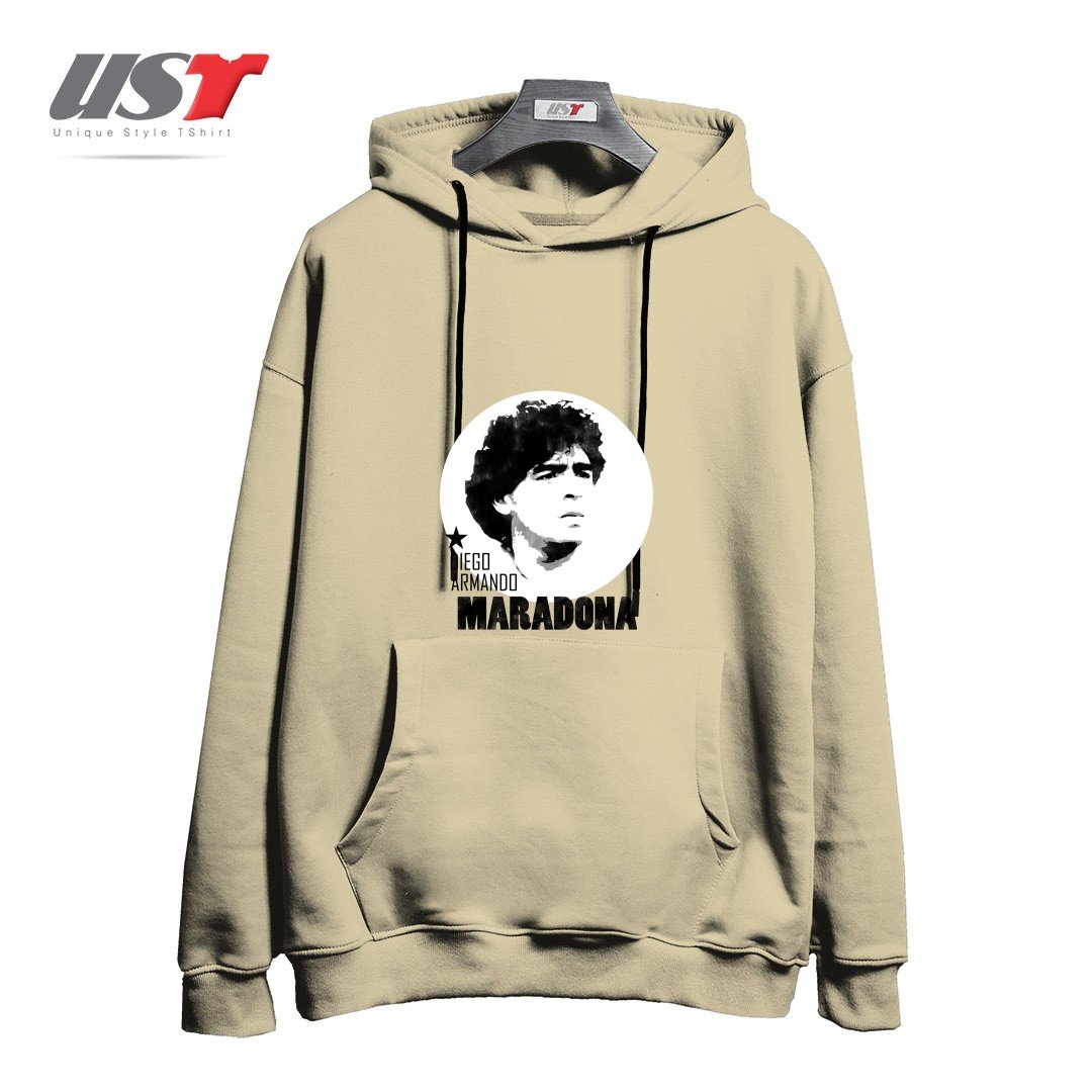 طرح MARADONA3 هودی اورسایزرنگ نخودی