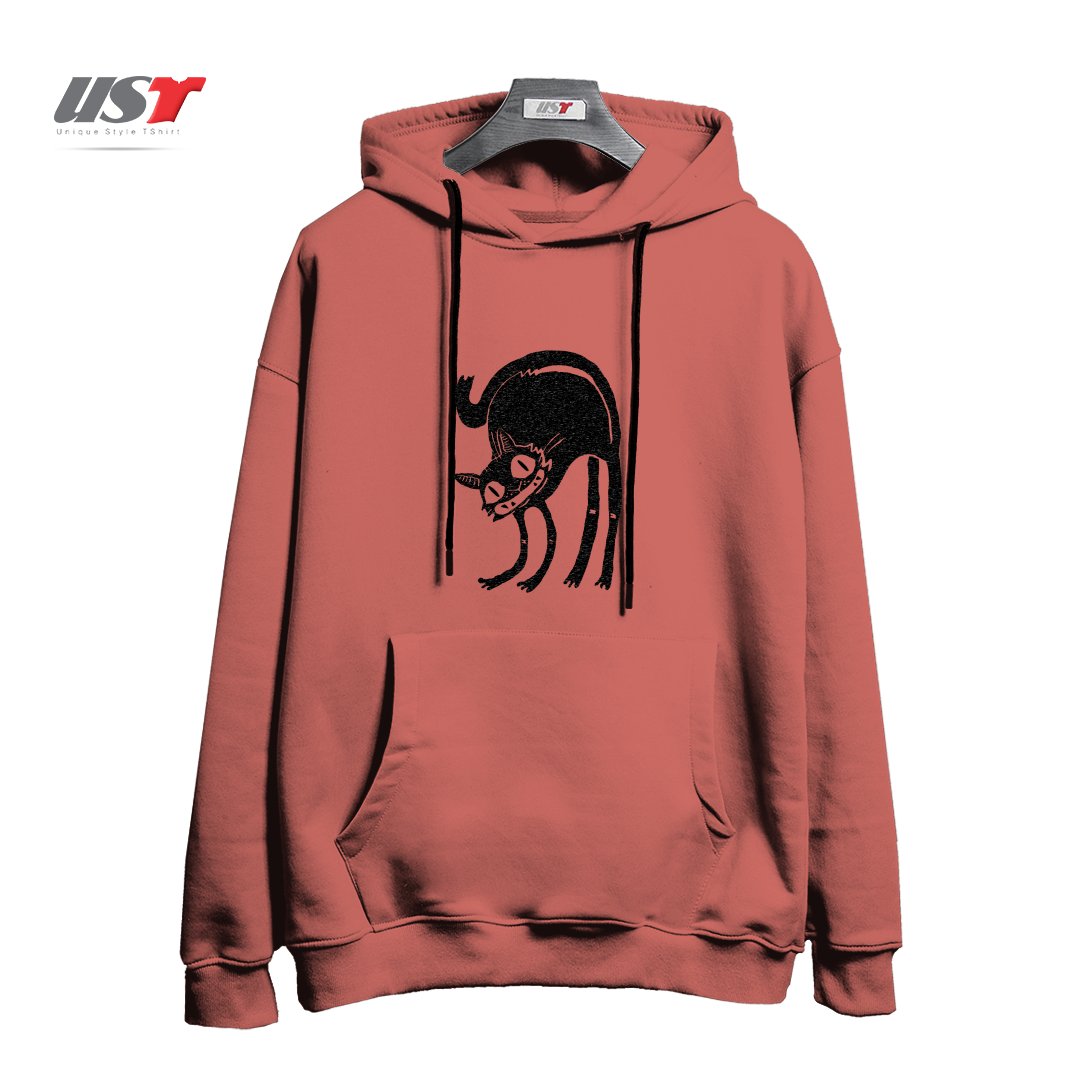 طرح CUsersManiDesktoptarhKhorojiBLACK CAT - LEGEND DERRY هودی اورسایزرنگ آجری