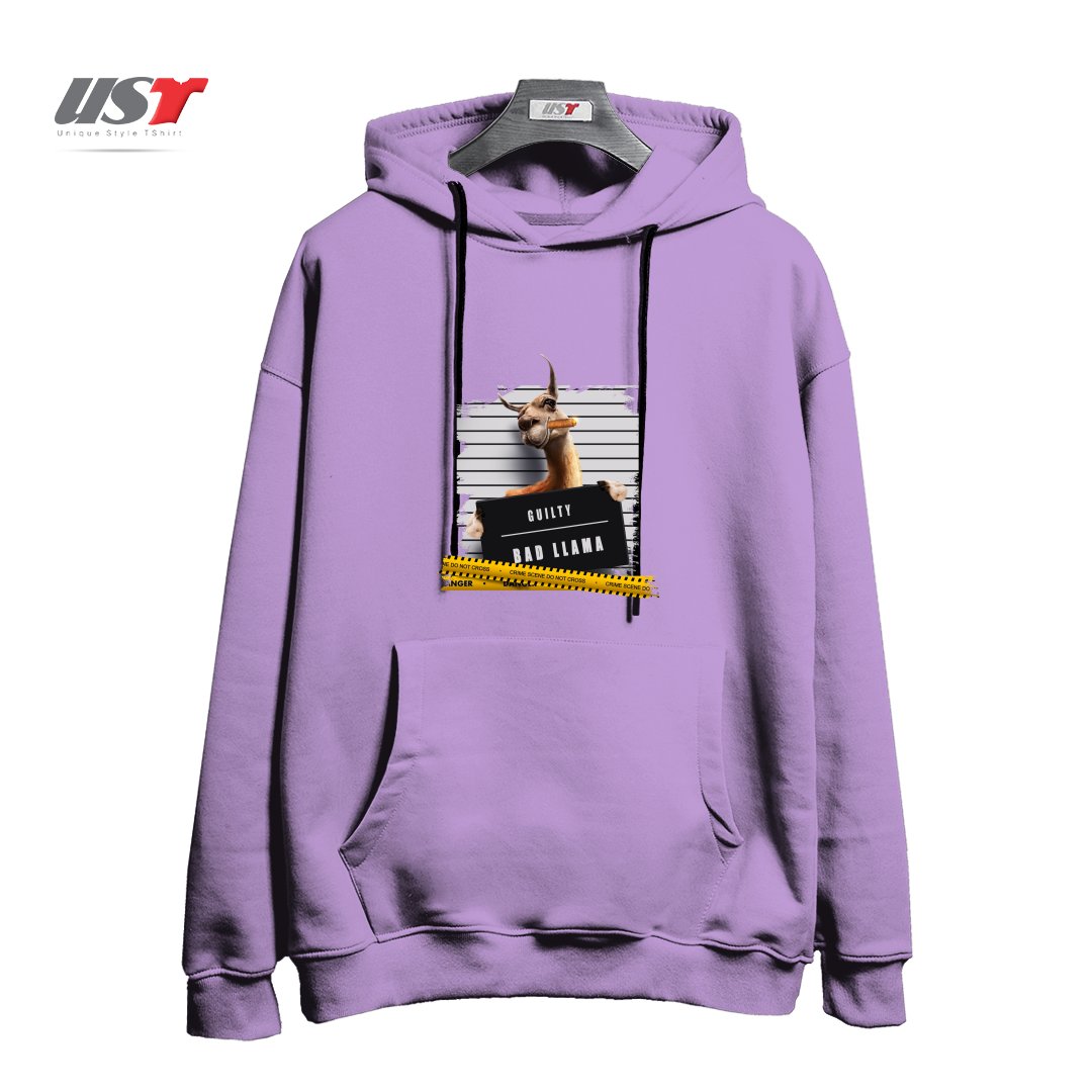 هودی اورسایز طرح THUG LLAMA