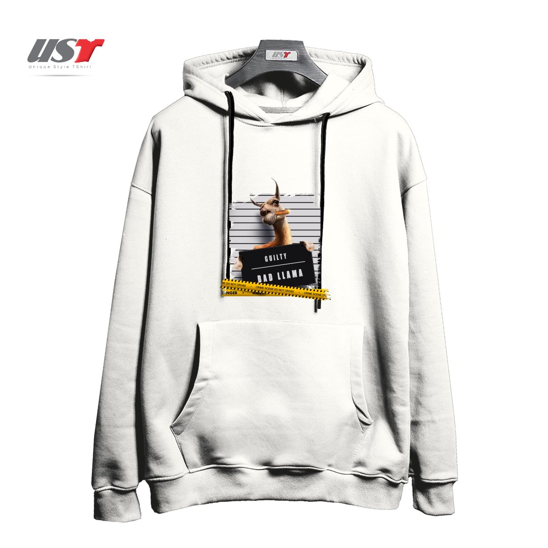 هودی اورسایز طرح THUG LLAMA