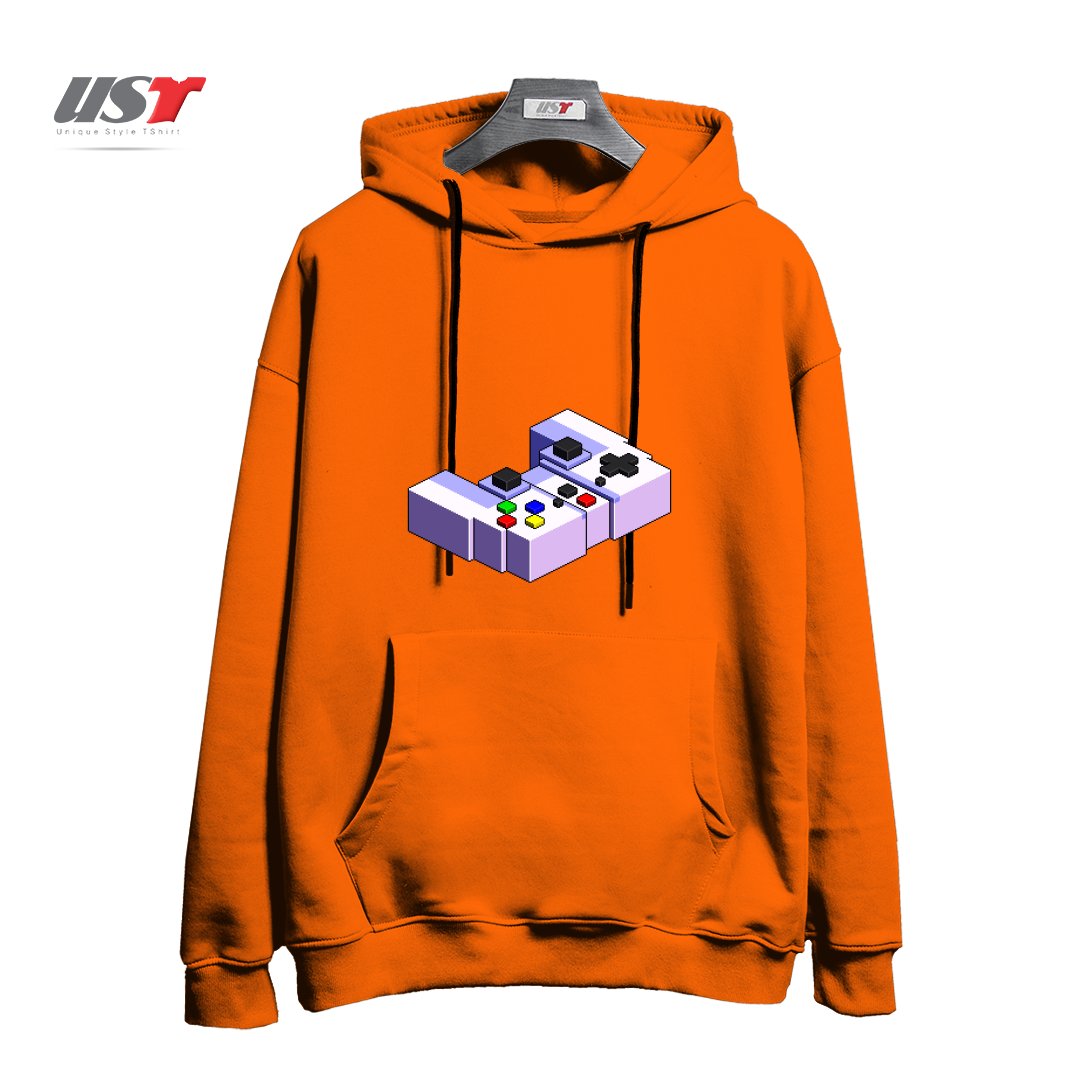 هودی اورسایز طرح GAME CONTROLLER PIXEL ART