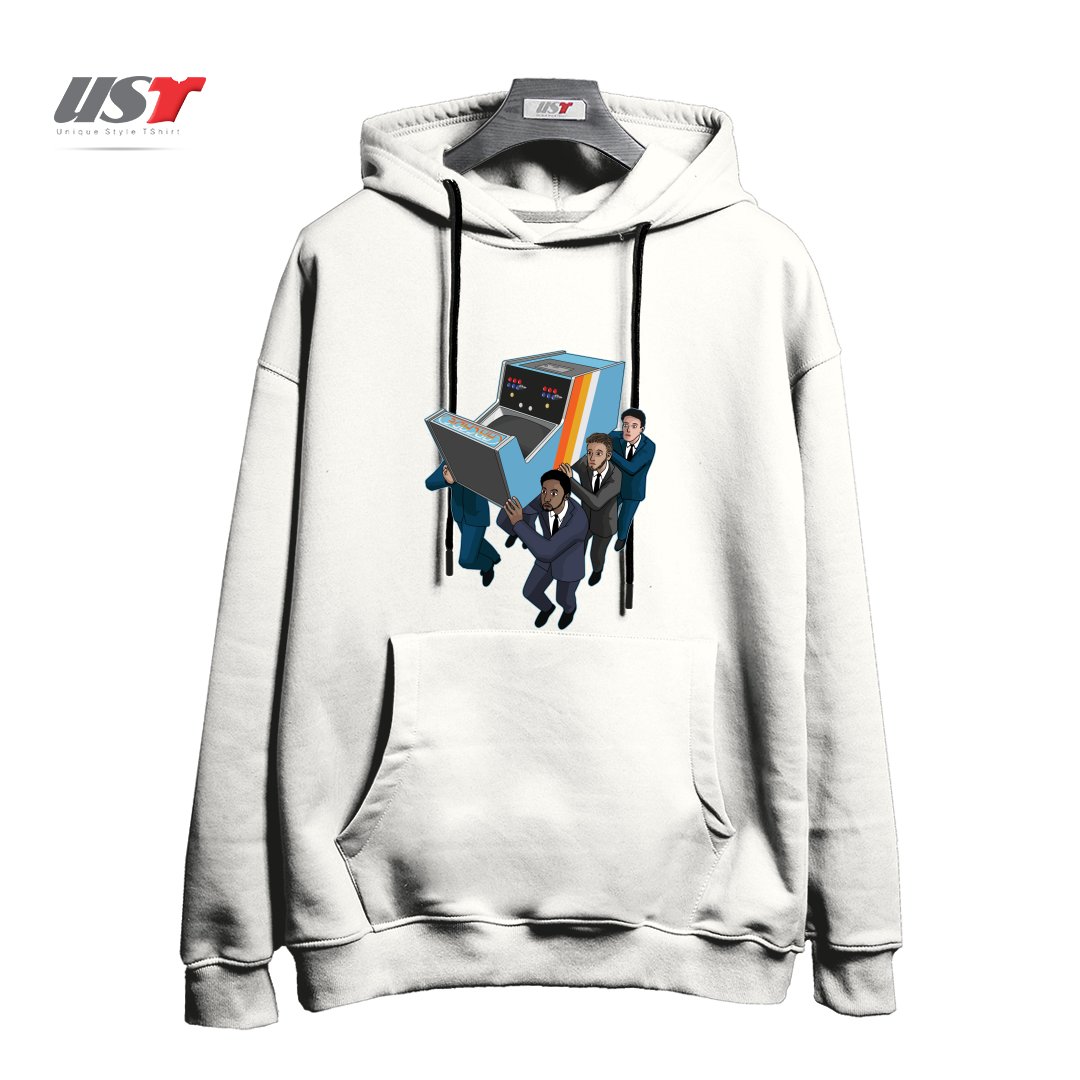 هودی اورسایز طرح GAME OVER