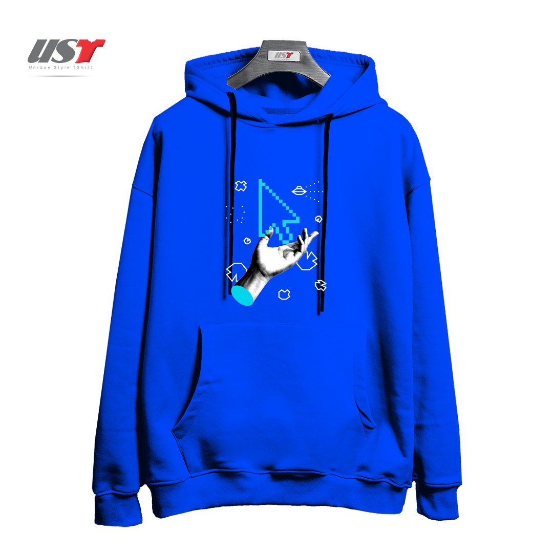 هودی اورسایز طرح THE ALMIGHTY CURSOR