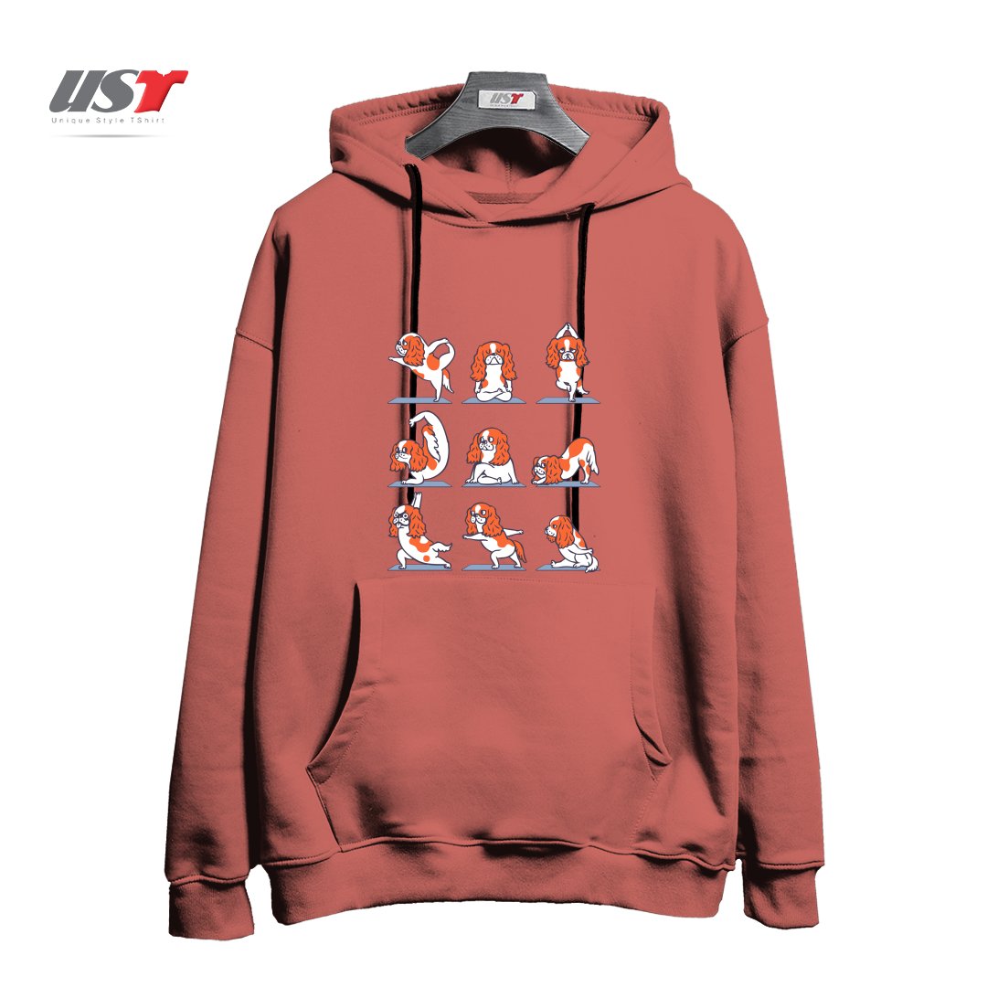 طرح CAVALIER KING CHARLES SPANIEL YOGA