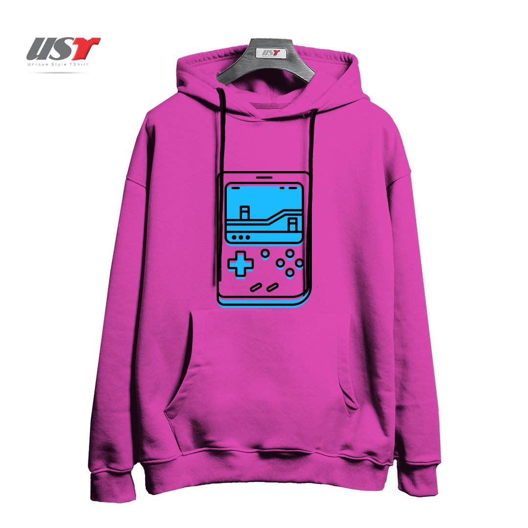 هودی اورسایز طرح RETRO GAMEBOY3