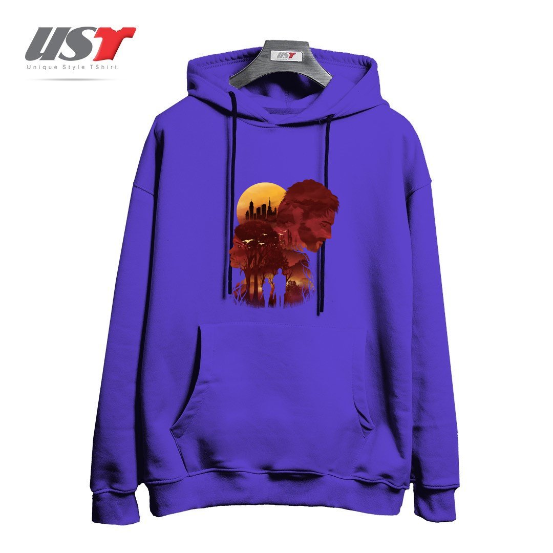 هودی اورسایز طرح THE LAST SUNSET