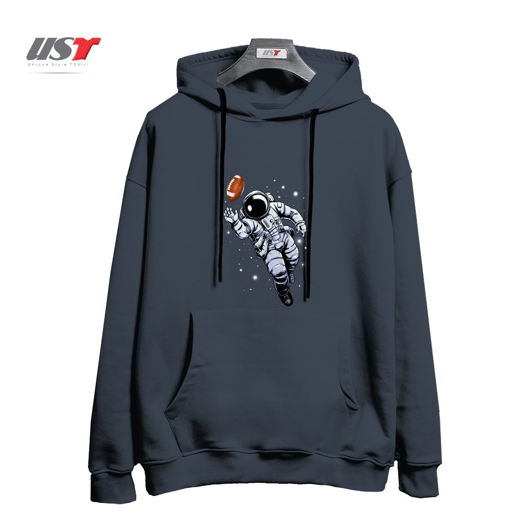 طرح PLANET FOOTBALL هودی اورسایزرنگ دودی