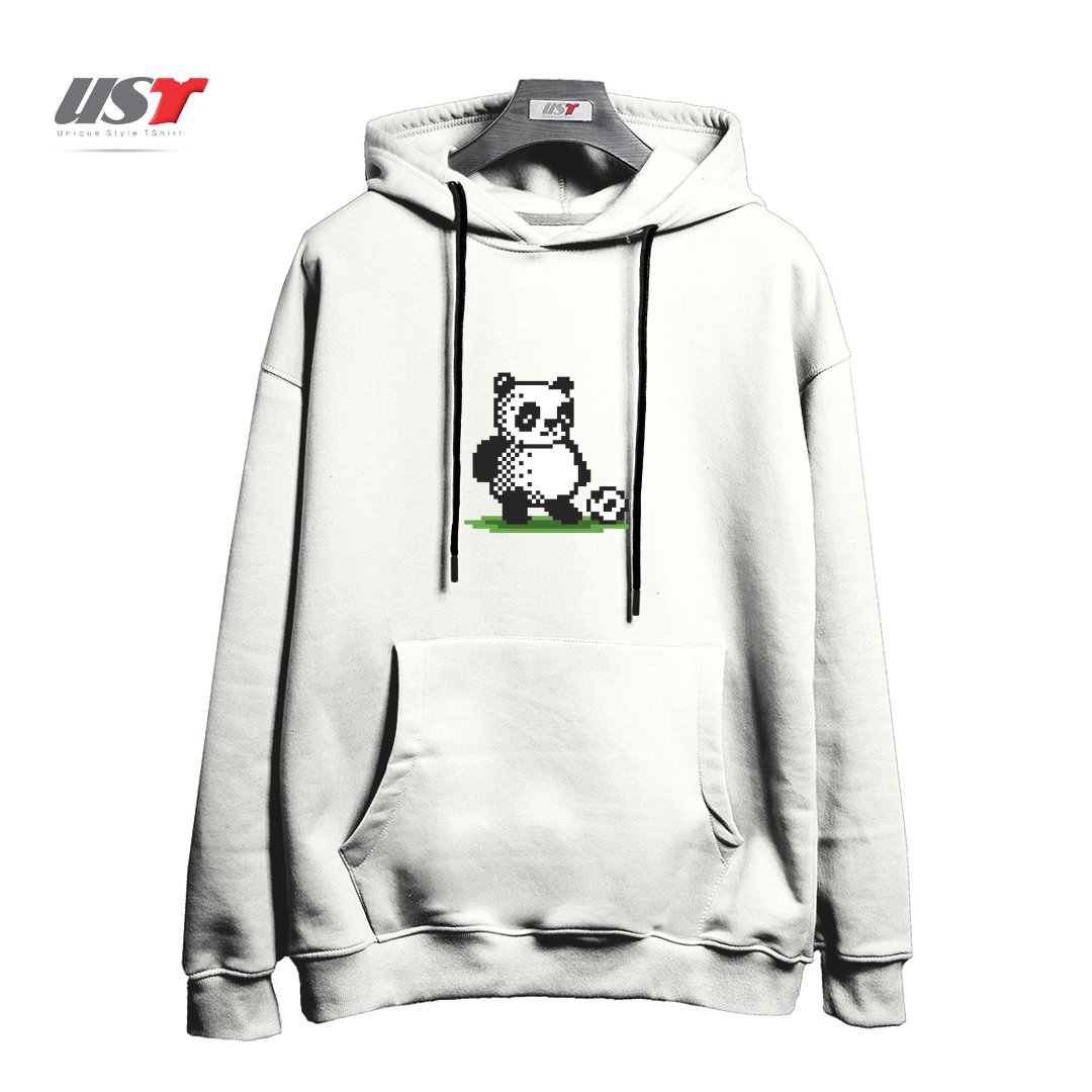 طرح RETRO ROBERTO FIRMINO هودی اورسایزرنگ سفید