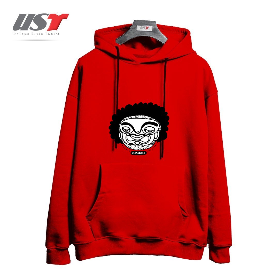 هودی اورسایز طرح MARADONA