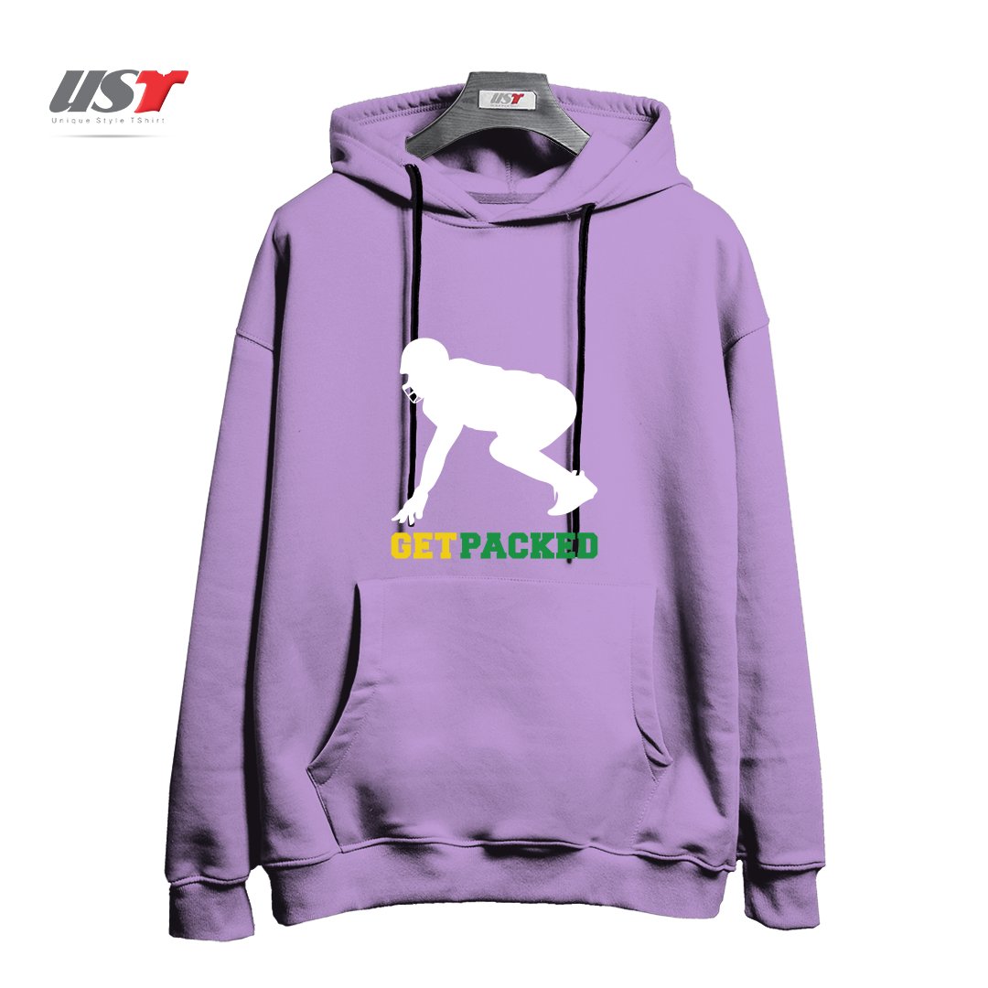 هودی اورسایز طرح GET PACKED