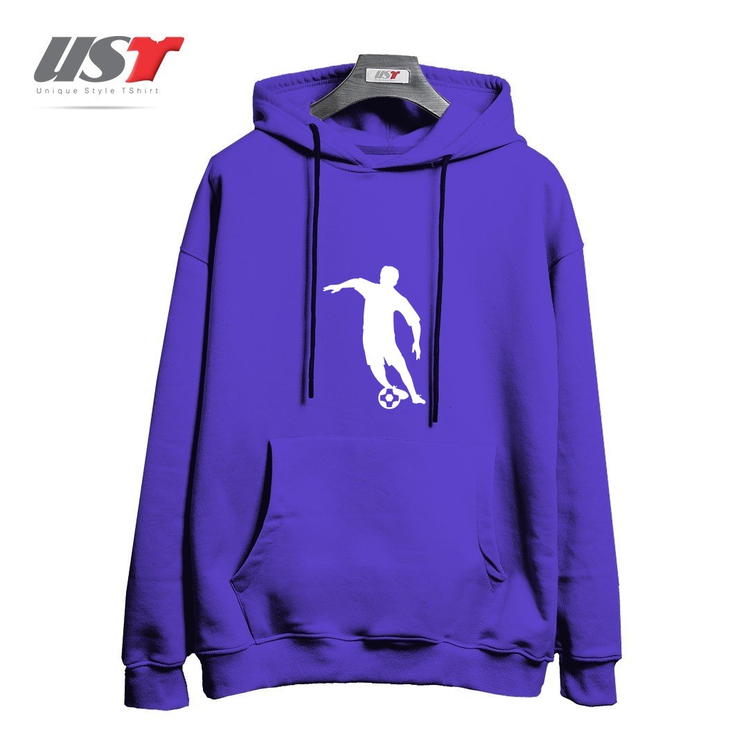 هودی اورسایز طرح FOOTBALL FAN PLAYER