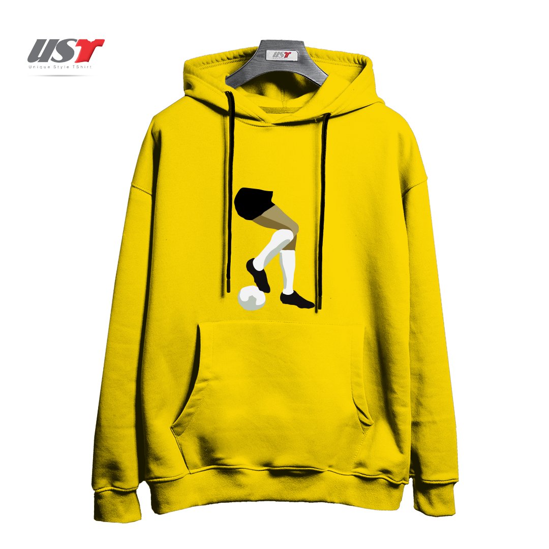 هودی اورسایز طرح FOOTBALL DRAG BACK