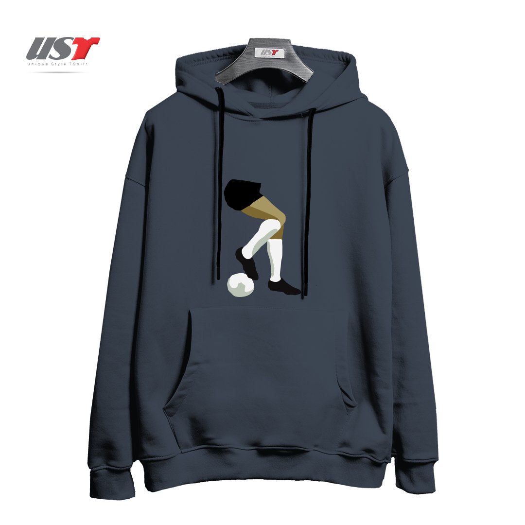 طرح FOOTBALL DRAG BACK هودی اورسایزرنگ دودی