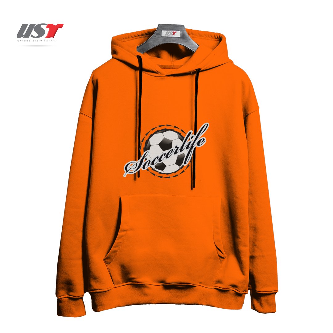 هودی اورسایز طرح FOOTBALL DESIGN