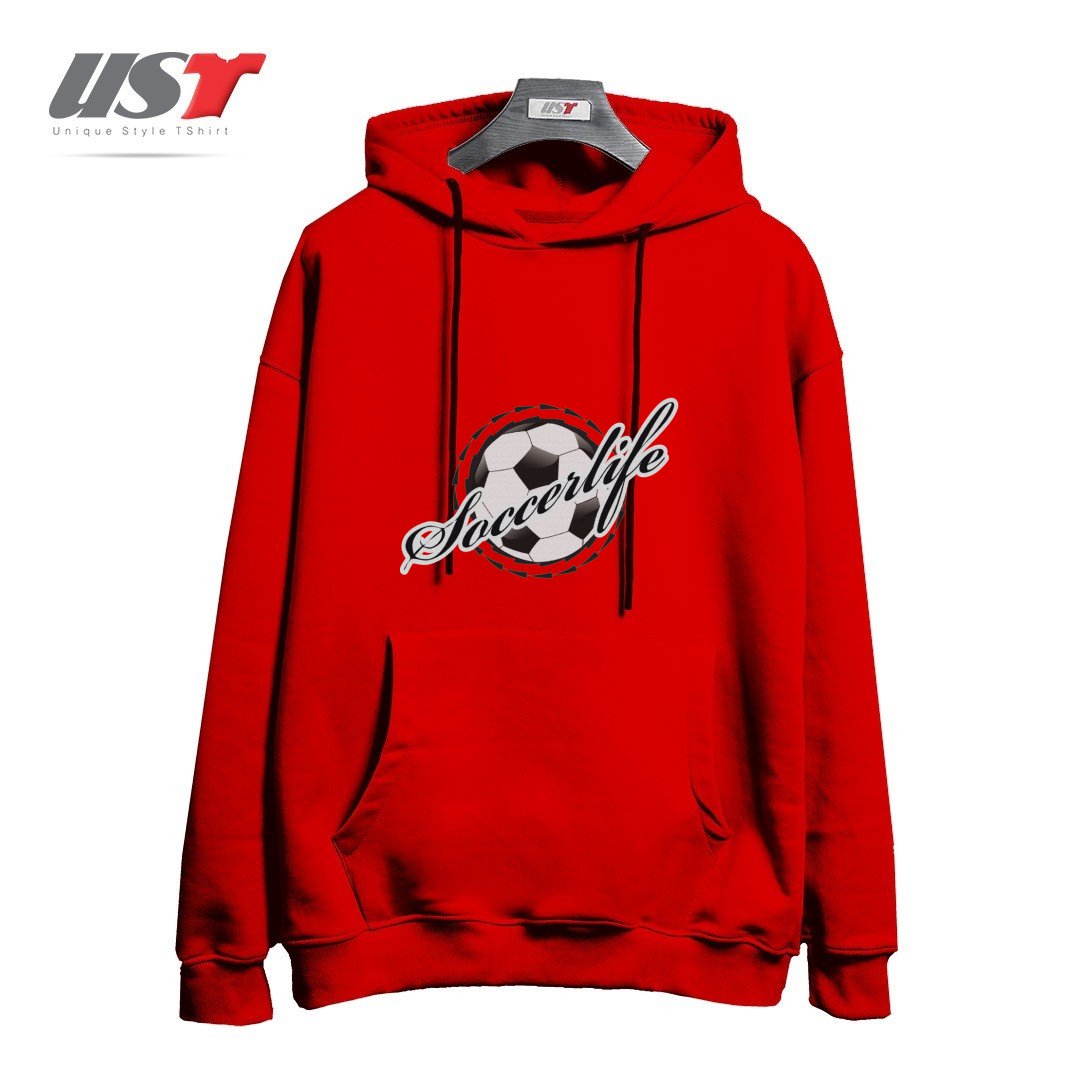 هودی اورسایز طرح FOOTBALL DESIGN
