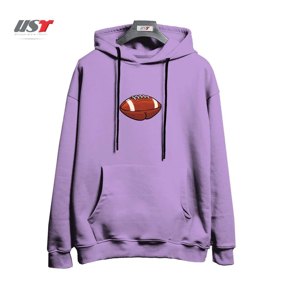طرح FOOTBALL BUTT هودی اورسایزرنگ یاسی