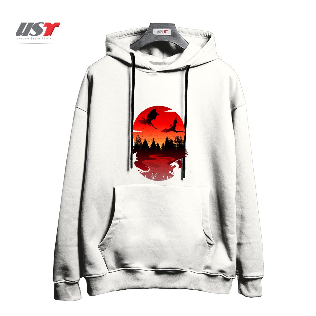 هودی اورسایز طرح BETWEEN NIGHT AND DAY