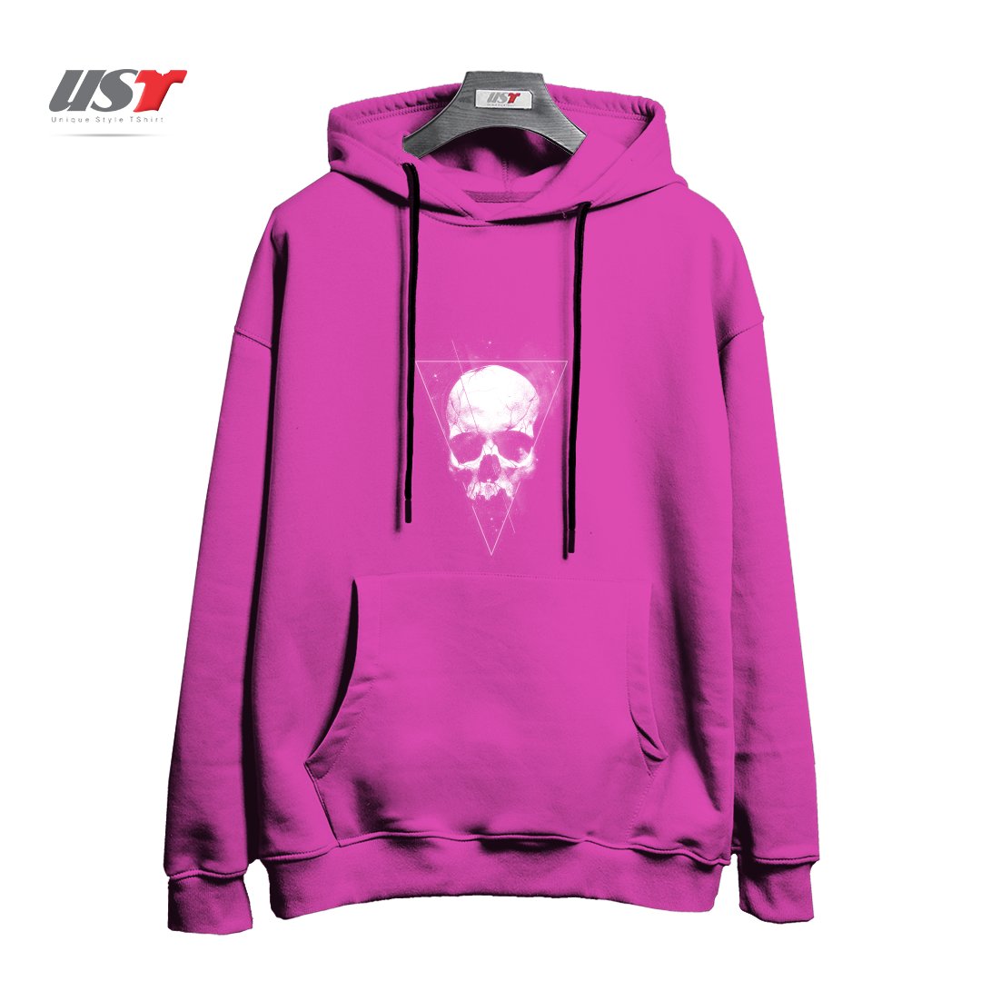 طرح WE ARE ALL MADE OF STARS هودی اورسایزرنگ صورتی