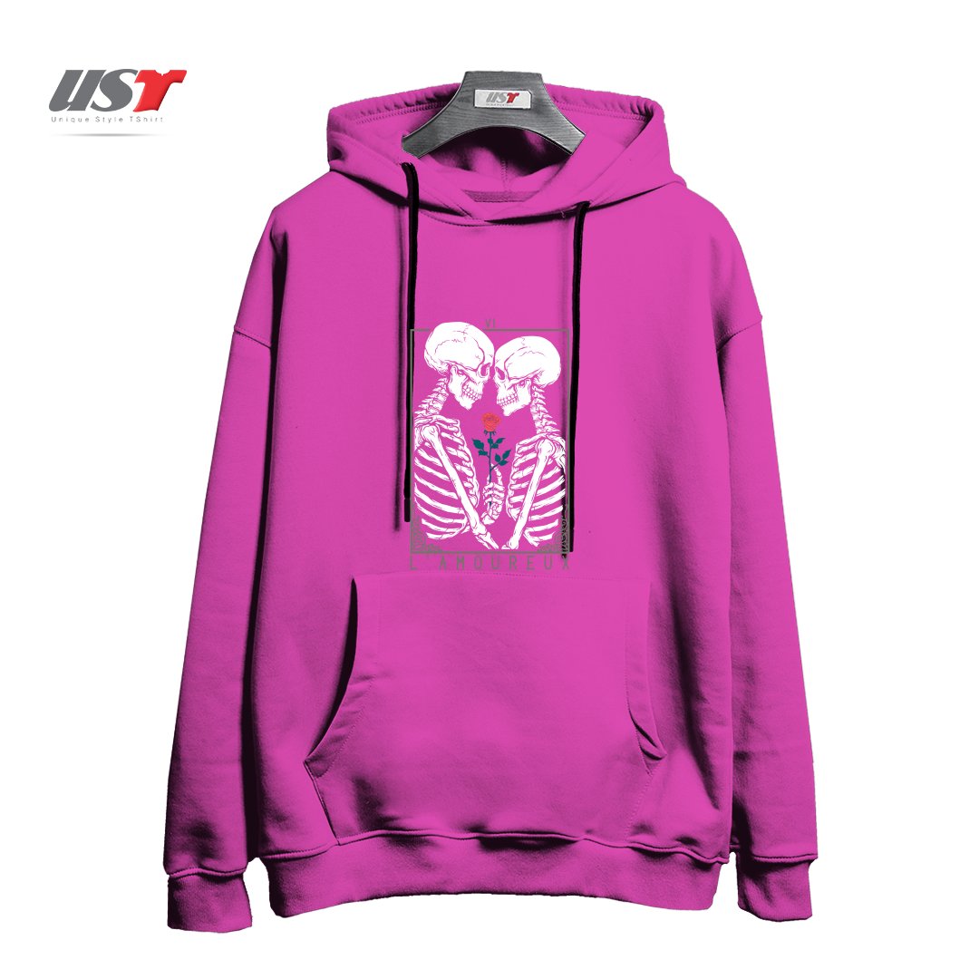 هودی اورسایز طرح VI THE LOVERS