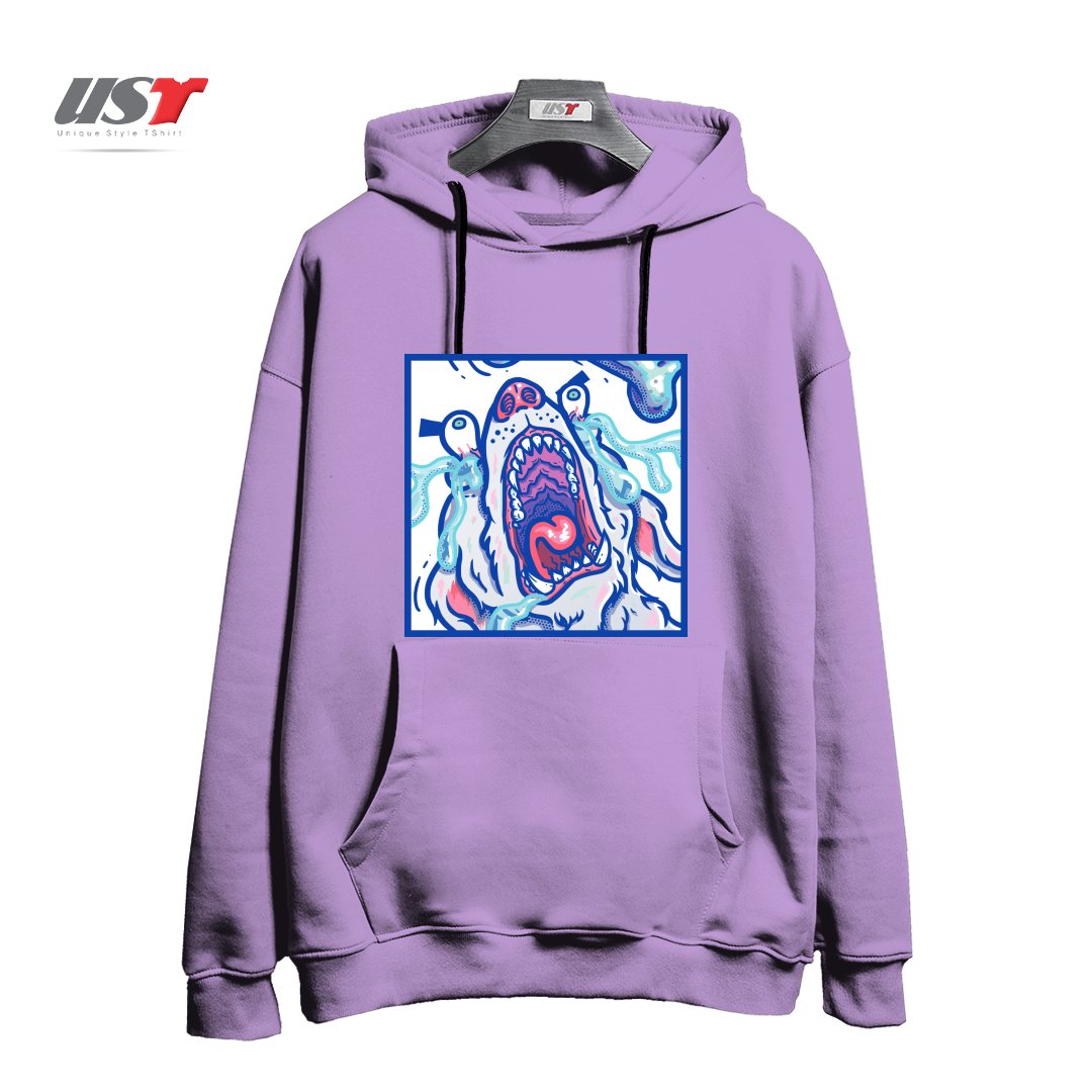 طرح DOGGY CUBE هودی اورسایزرنگ یاسی