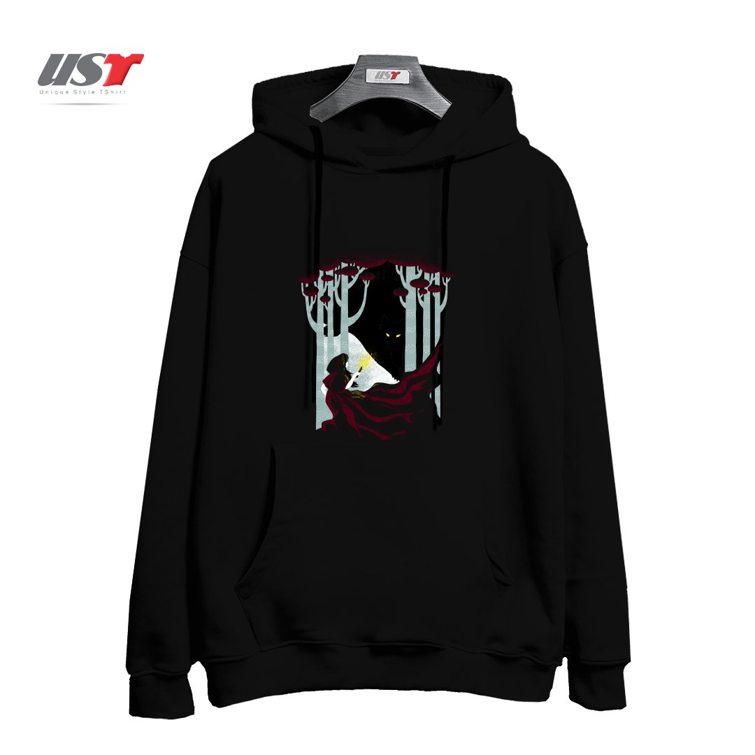 هودی اورسایز طرح INTO THE WOODS