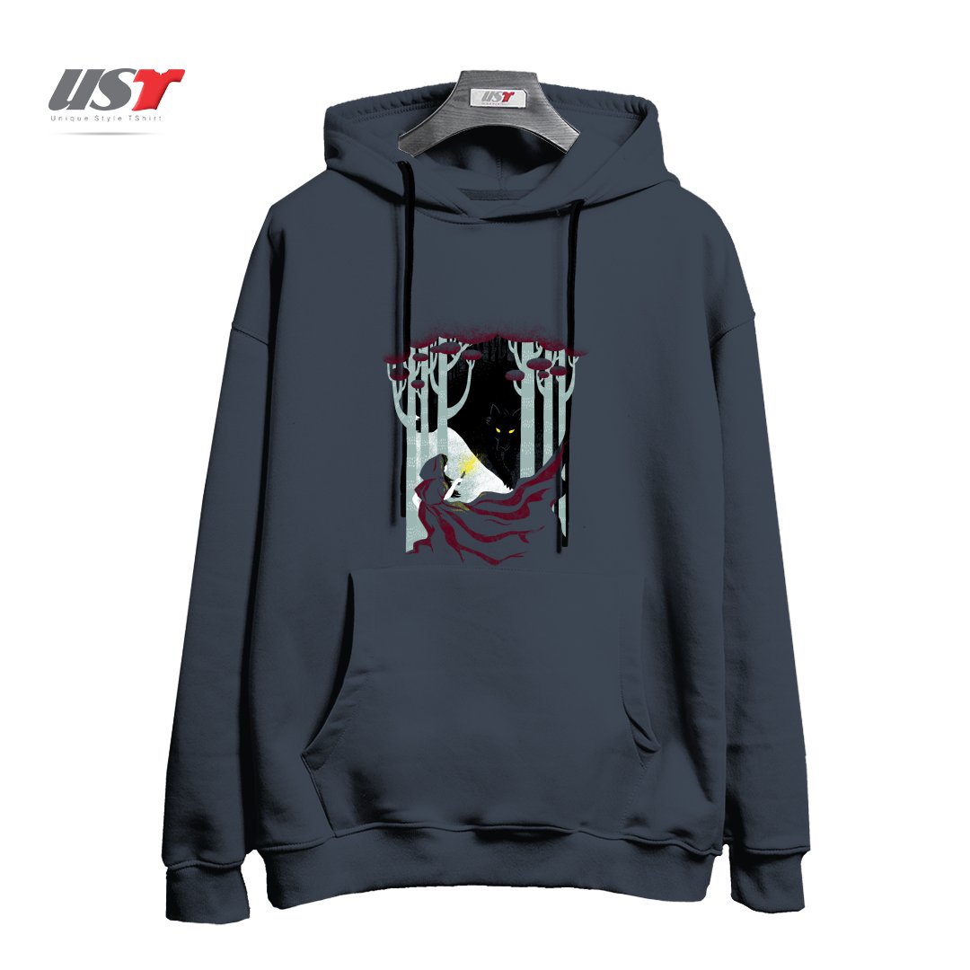 هودی اورسایز طرح INTO THE WOODS