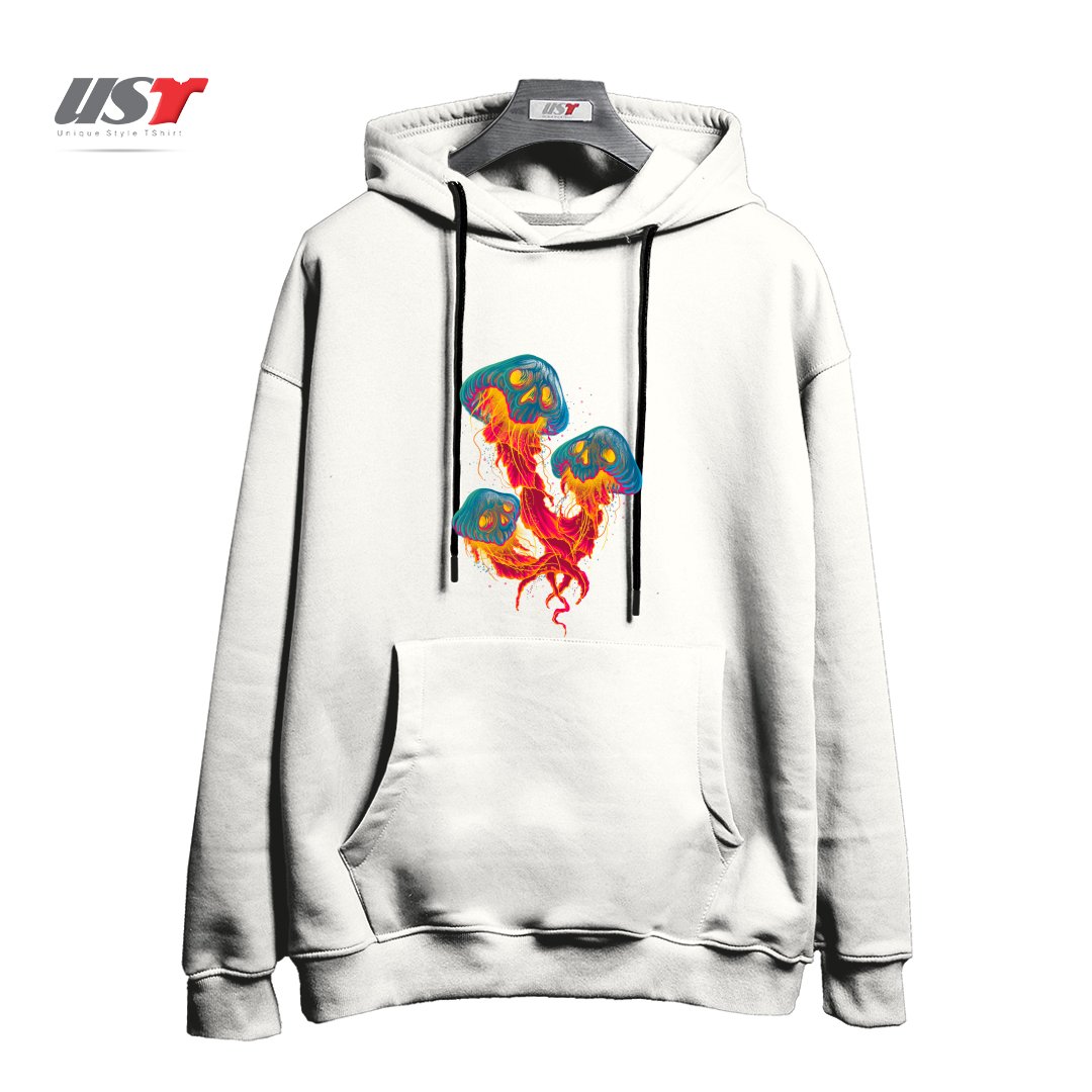 هودی اورسایز طرح JELLYSKULL