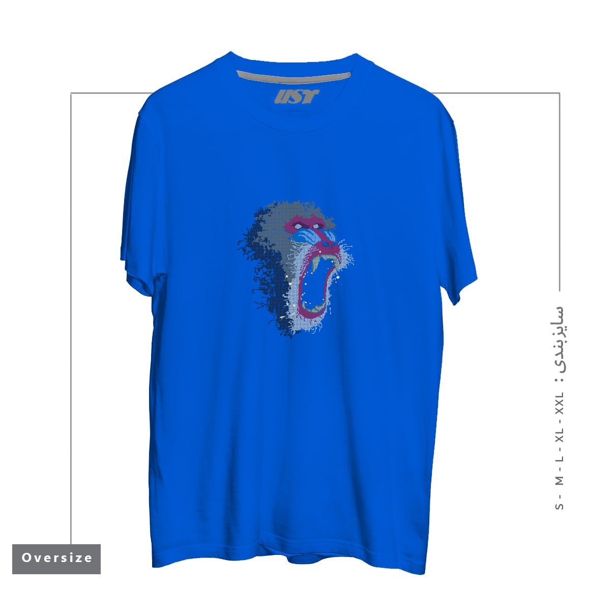 تیشرت اورسایز طرح MANDRILLUS SPHINX