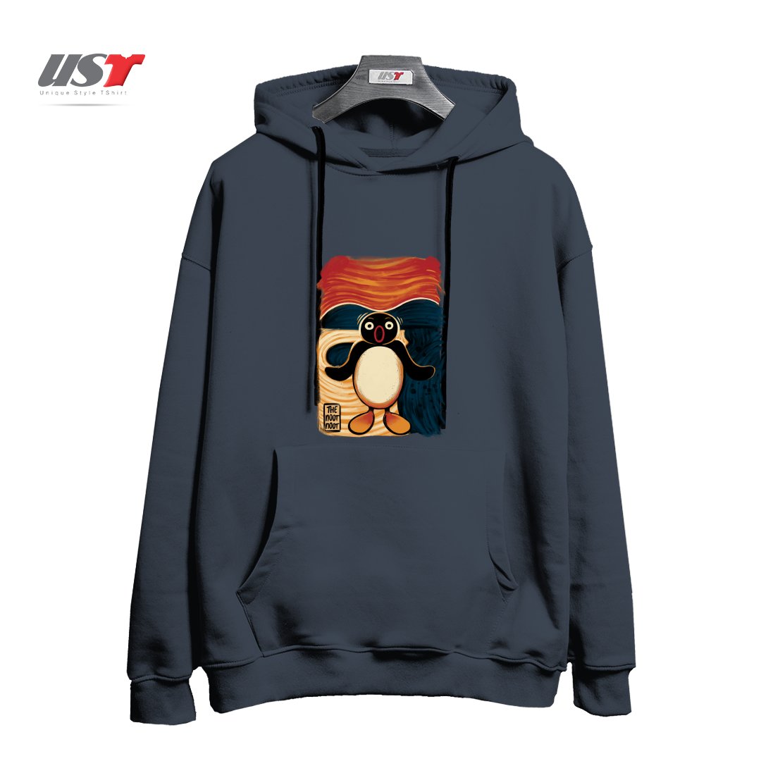 طرح NOOT NOOT SCREAM هودی اورسایزرنگ دودی