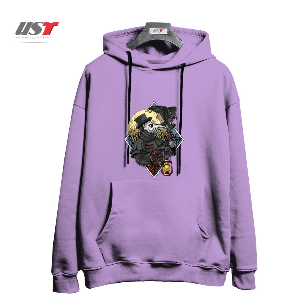 طرح PLAGUE DOCTOR هودی اورسایزرنگ یاسی