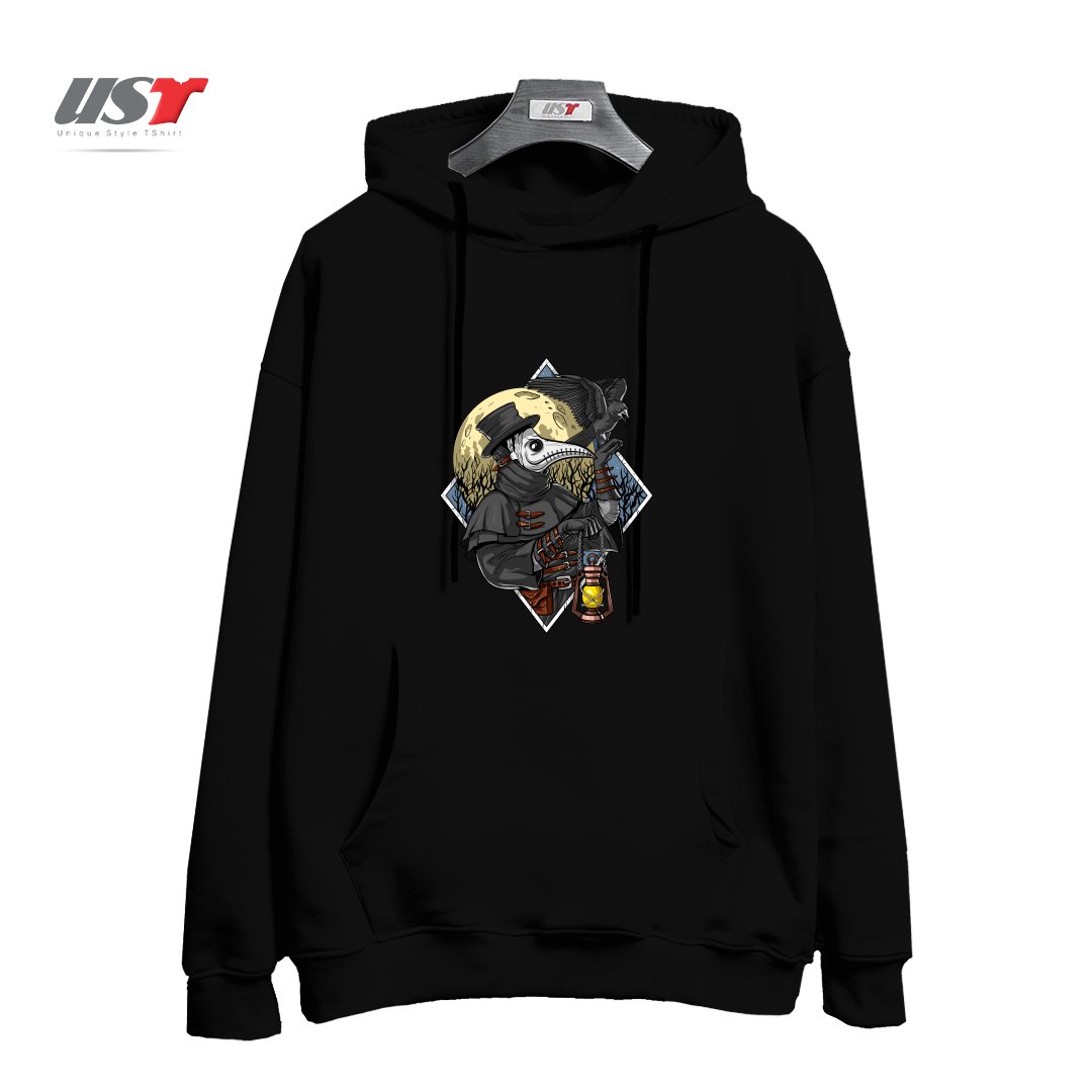 هودی اورسایز طرح PLAGUE DOCTOR