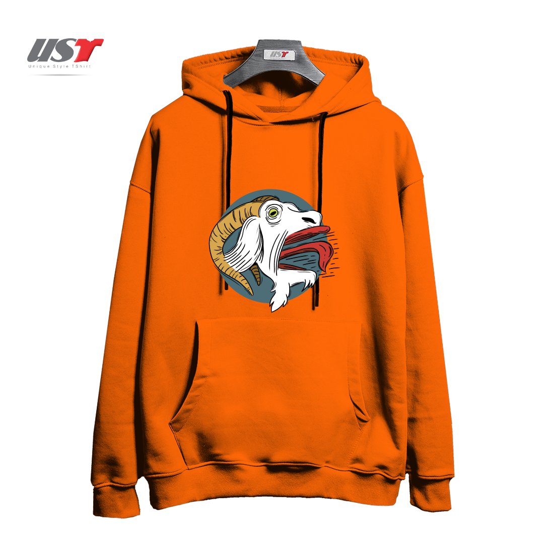 هودی اورسایز طرح SCREAMING GOAT!