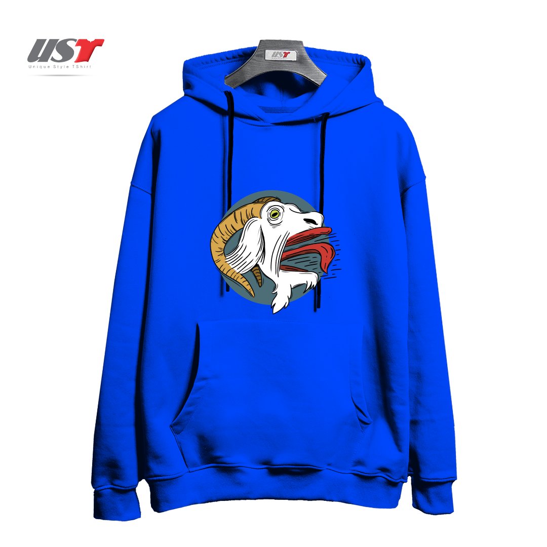 هودی اورسایز طرح SCREAMING GOAT!