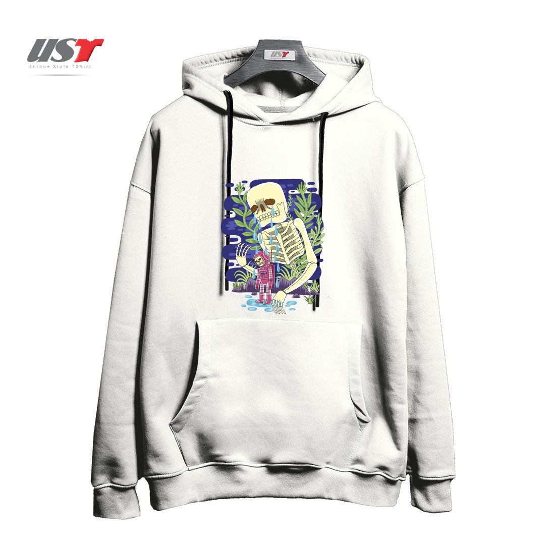 هودی اورسایز طرح HAUNTED