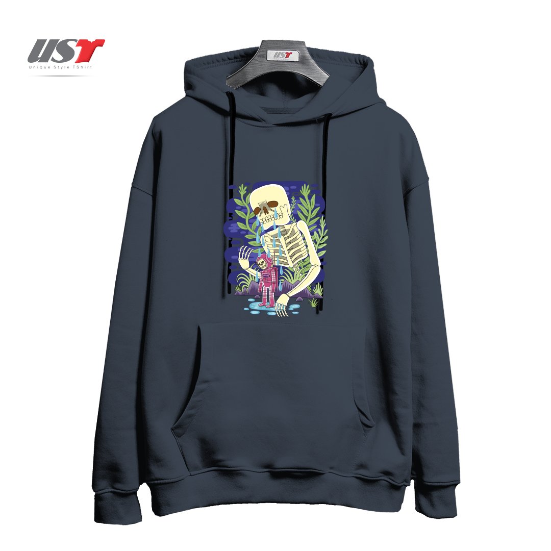 هودی اورسایز طرح HAUNTED