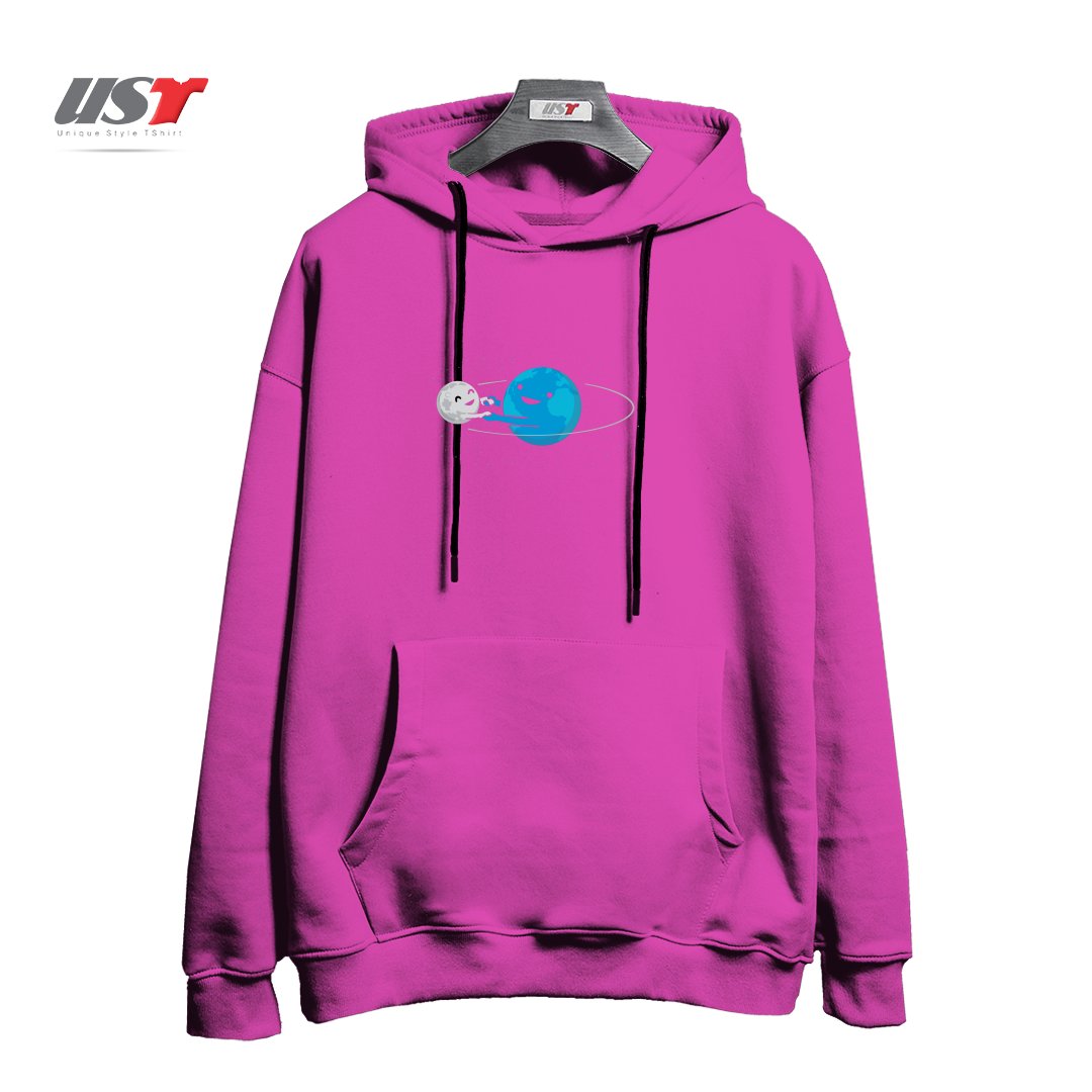 هودی اورسایز طرح I LOVE BEING AROUND YOU (NOW ON BLACK TOO!)