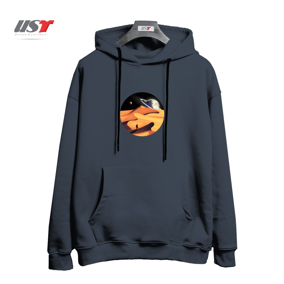 هودی اورسایز طرح THE WANDERER