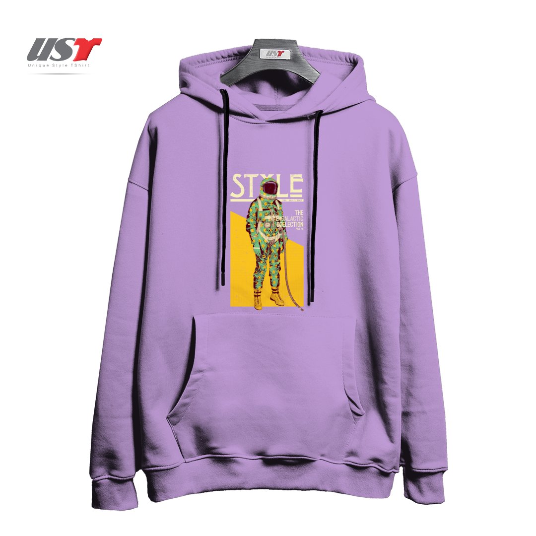 طرح THE INTERGALACTIC COLLECTION هودی اورسایزرنگ یاسی